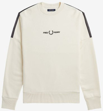 Fred Perry - Taped Crew Neck Sweater - Ecru