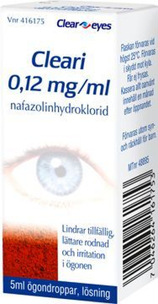 Cleari, ögondroppar, lösning 0,12 mg/ml 5 ml