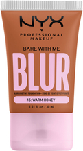 NYX Professional Makeup Bare With Me Blur Tint Foundation Warm Honey -Tan with a Warm Undertone 15 - 30 ml