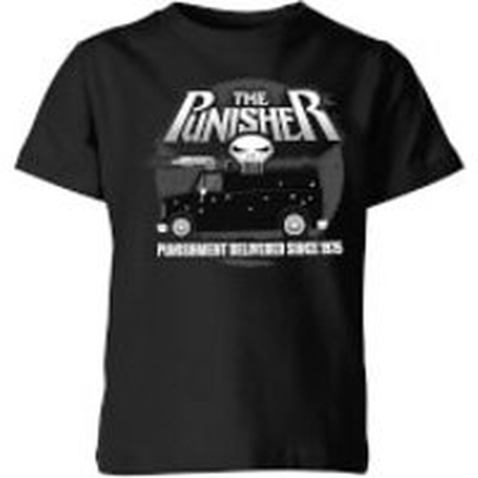 Marvel The Punisher Battle Van Kids' T-Shirt - Black - 5-6 Years - Black