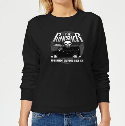 Marvel The Punisher Battle Van Women's Sweatshirt - Black - S