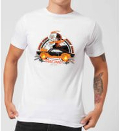 Marvel Ghost Rider Robbie Reyes Racing Men's T-Shirt - White - XXL - White