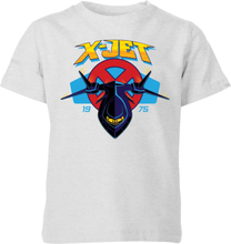 Marvel X-Men X-Jet Kids' T-Shirt - Grey - 9-10 Years - Grey