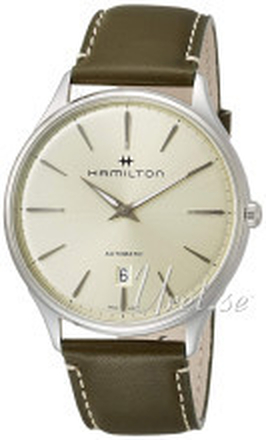 Hamilton H38525811 Jazzmaster Champagne/Læder Ø40 mm