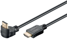 Luxorparts HDMI-kabel High Speed Vinklet opp 1,5 m