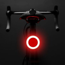 3664 Creative Bicycle Tail Light IPX2 Waterproof Small Bike LED Light Support USB Charging for Outdo