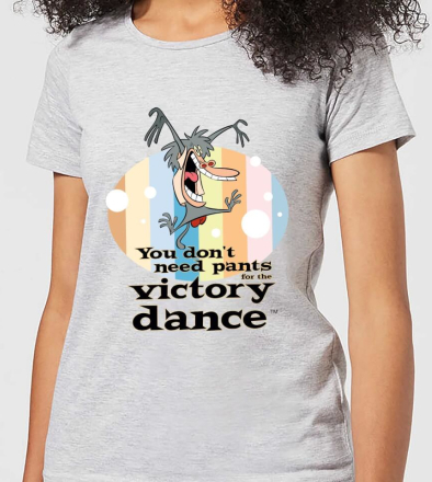 I Am Weasel You Don't Need Pants For The Victory Dance Women's T-Shirt - Grey - 4XL
