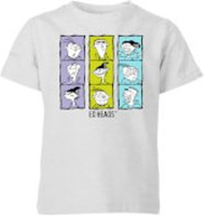 Ed, Edd n Eddy Heads Kids' T-Shirt - Grey - 9-10 Years - Grey