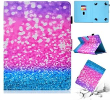 Patterned 10-inch Tablet Universal PU Leather Card Holder Shell for iPad 9.7 (2018) / Lenovo Tab 4 1