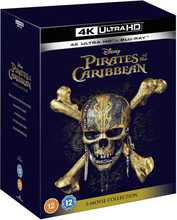 Disney’s Pirates of The Caribbean 1-5 4K Ultra HD Limited Edition Steelbook Collection