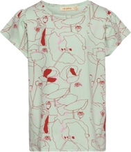 Sghelen Poppy Ss Tee Tops T-Kortærmet Skjorte Multi/patterned Soft Gallery