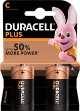 10x Duracell C Plus batterijen alkaline LR14 MN1400 1.5 V