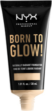 Born To Glow Naturally Radiant Foundation, Buff 10