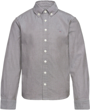 Archive Oxford Ls B.d Shirt Shirts Long-sleeved Shirts Grå GANT*Betinget Tilbud