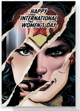 Wonder Woman International Women's Day Greetings Card - Standard Card