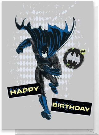 Batman Happy Birthday Greetings Card - Standard Card