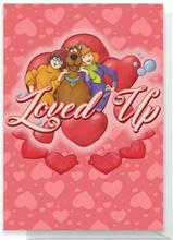 Scooby Doo Valentines Loved Up Greetings Card - Standard Card