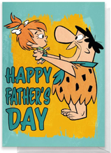 Flintstones Happy Father's Day Greetings Card - Standard Card