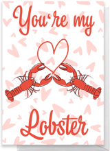 Friends Valentine's Lobster Greetings Card - Standard Card