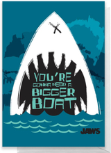 Jaws You're Gonna Need A Bigger Boat Greetings Card - Standard Card