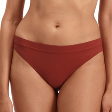 Puma Sporty Brazilian Bikini Rot/Braun Medium Damen