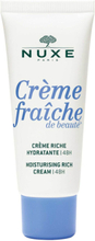 "Crème Fraîche® De Beauté Moisturising Rich Cream 48H 30 Ml Fugtighedscreme Dagcreme Nude NUXE"