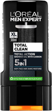 L'Oréal Paris Men Expert Shower Gel Total Clean Total Action with Carbon - 300 ml