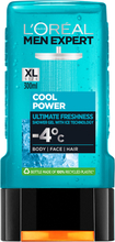 L'Oréal Paris Men Expert Shower Gel Cool Power Ultimate Freshness with Ice Technology - 300 ml