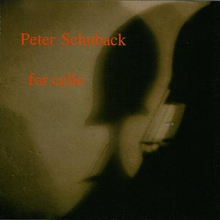 Schuback Peter: For Cello
