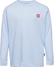 Timmi Kids Organic/Recycled L/S T-Shirt T-shirts Long-sleeved T-shirts Blå Kronstadt*Betinget Tilbud