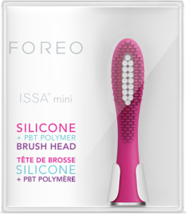 Issa Mini Hybrid Brush Head Wild Strawberry Beauty WOMEN Home Oral Hygiene Toothbrushes Rosa Foreo*Betinget Tilbud