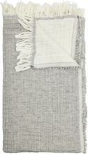 Throw - Samos Home Textiles Cushions & Blankets Blankets & Throws Grey Boel & Jan