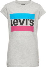 Sportswear Logo Tee Tops T-Kortærmet Skjorte Grey Levi's