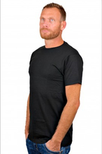 Alan Red T-Shirt Derby Black (Two Pack)
