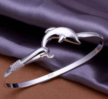 Armband "Silver Dolphin" i 925 Sterling Sillverplätering