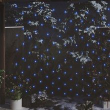 vidaXL Rete Luci di Natale Blu Chiaro 3x2m 204 LED Interni Esterni