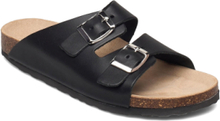 Biabetricia Buckle Sandal Shoes Summer Shoes Sandals Svart Bianco*Betinget Tilbud
