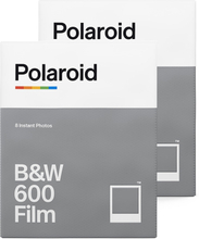 Polaroid B&W Film For 600 White Frame 2-Pack, Polaroid