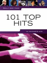 Really Easy Piano: 101 Top Hits lærebog