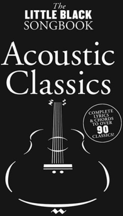The Little Black Songbook Acoustic Classic lærebok