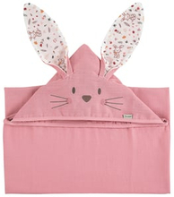 Sterntaler Håndklæde med hætte kanin pink