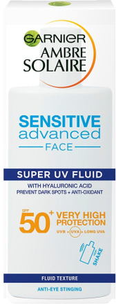 Garnier Ambre Solaire Sensitive Advanced Face Super UV Fluid SPF50+ - 40 ml