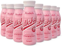 Barebells Protein Milkshake 8x330 ml, Jordbær