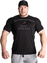 Gasp Atlas Tee No Compromises, svart t-skjorte