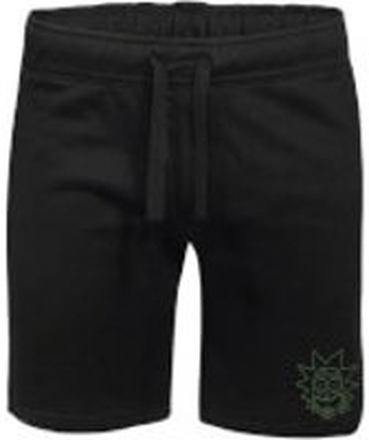 Rick and Morty Rick Embroidered Unisex Jogger Shorts - Black - XL