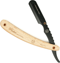 "Parker Srpba - Light Wood Handle Clip Type Black Blade Holder Barber/Straight Razor Beauty Men Shaving Products Razors Multi/patterned Parker"