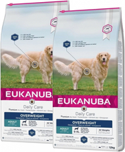 Eukanuba Daily Care Adult Overweight All Breeds 2 x 12kg