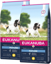 Eukanuba Dog Mature Medium 2 x 15kg