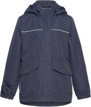 Polyester Boys Jacket Outerwear Jackets & Coats Windbreaker Blue Mikk-line