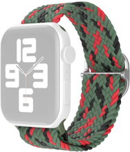 Apple Watch (45mm) nylon watch strap - Camouflage Green